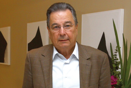O empresário Maurílio Biagi Filho profere palestra nesta noite em Franca (Foto: Reprodução)